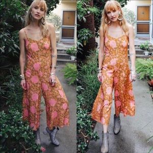 Novella Royale Copper Flamenco Jumpsuit